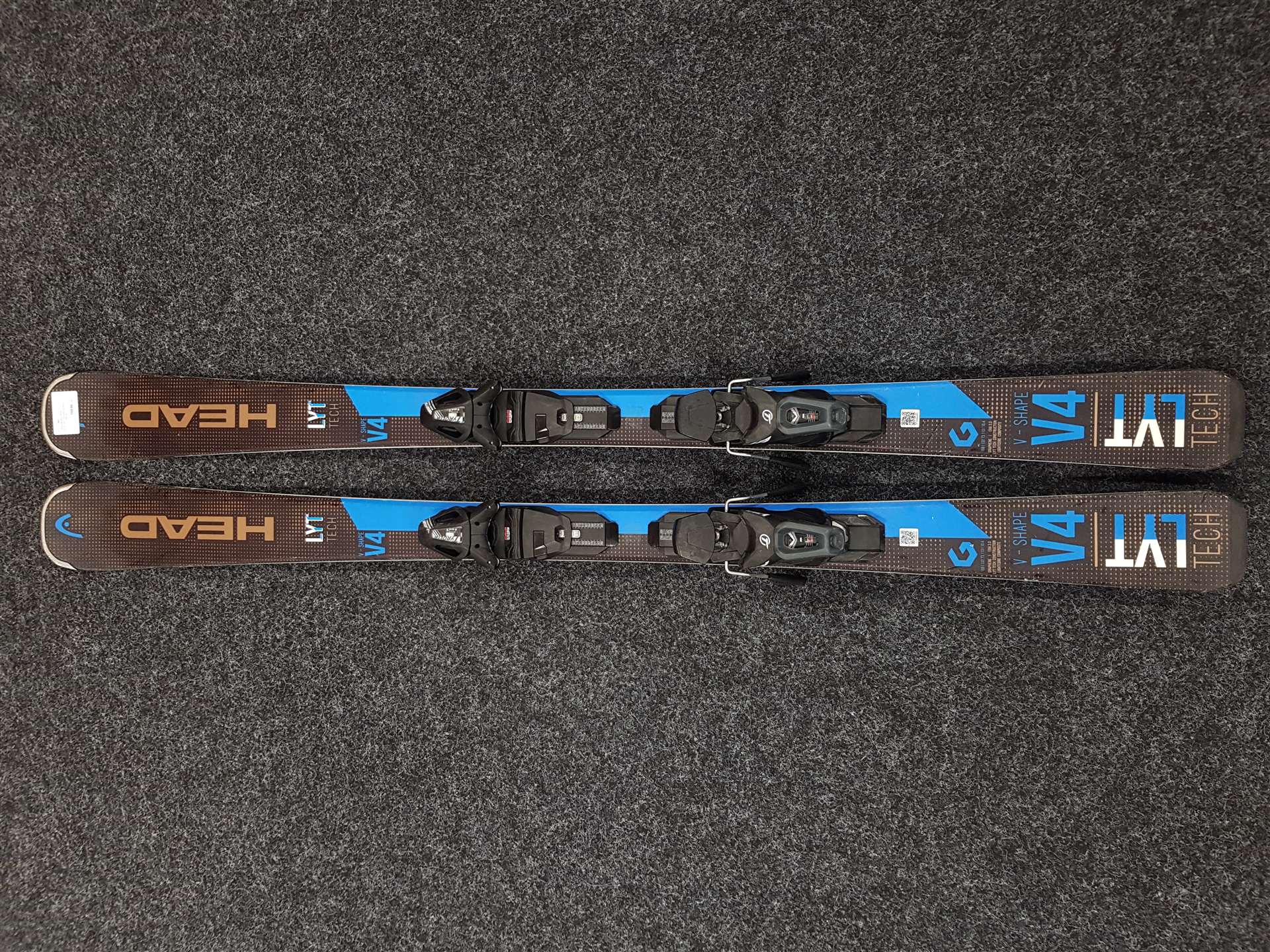 Gebrauchte Ski HEAD LYT Tech V4 + Tyrolia PR 10 Bindungen