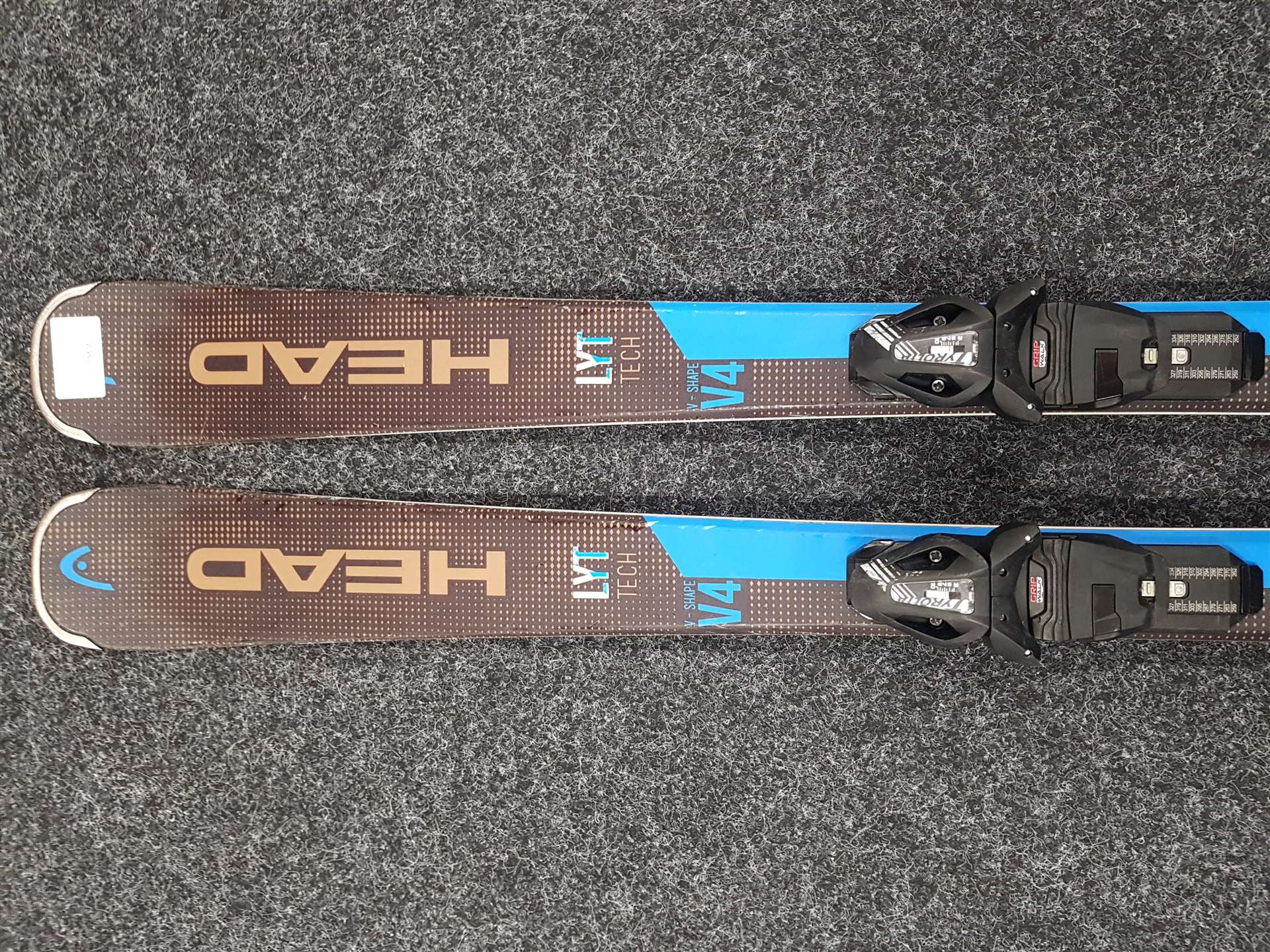Gebrauchte Ski HEAD LYT Tech V4 + Tyrolia PR 10 Bindungen