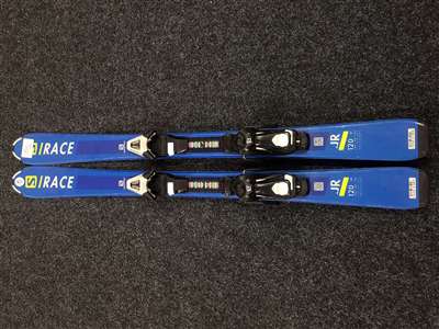 Gebrauchte Kinderski SALOMON S/Race + Bindungen Salomon 4.5