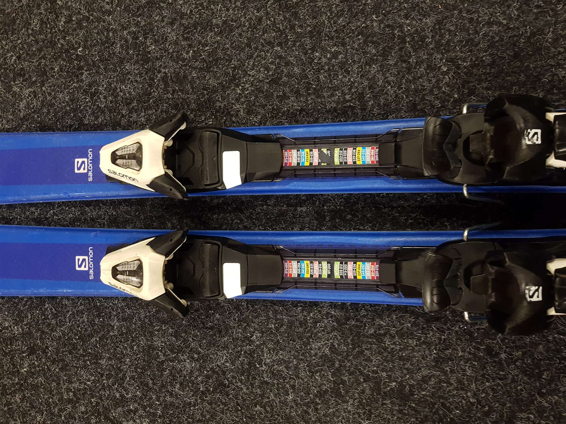 Skis enfant d'occasion SALOMON S/Race + fixations Salomon 4.5