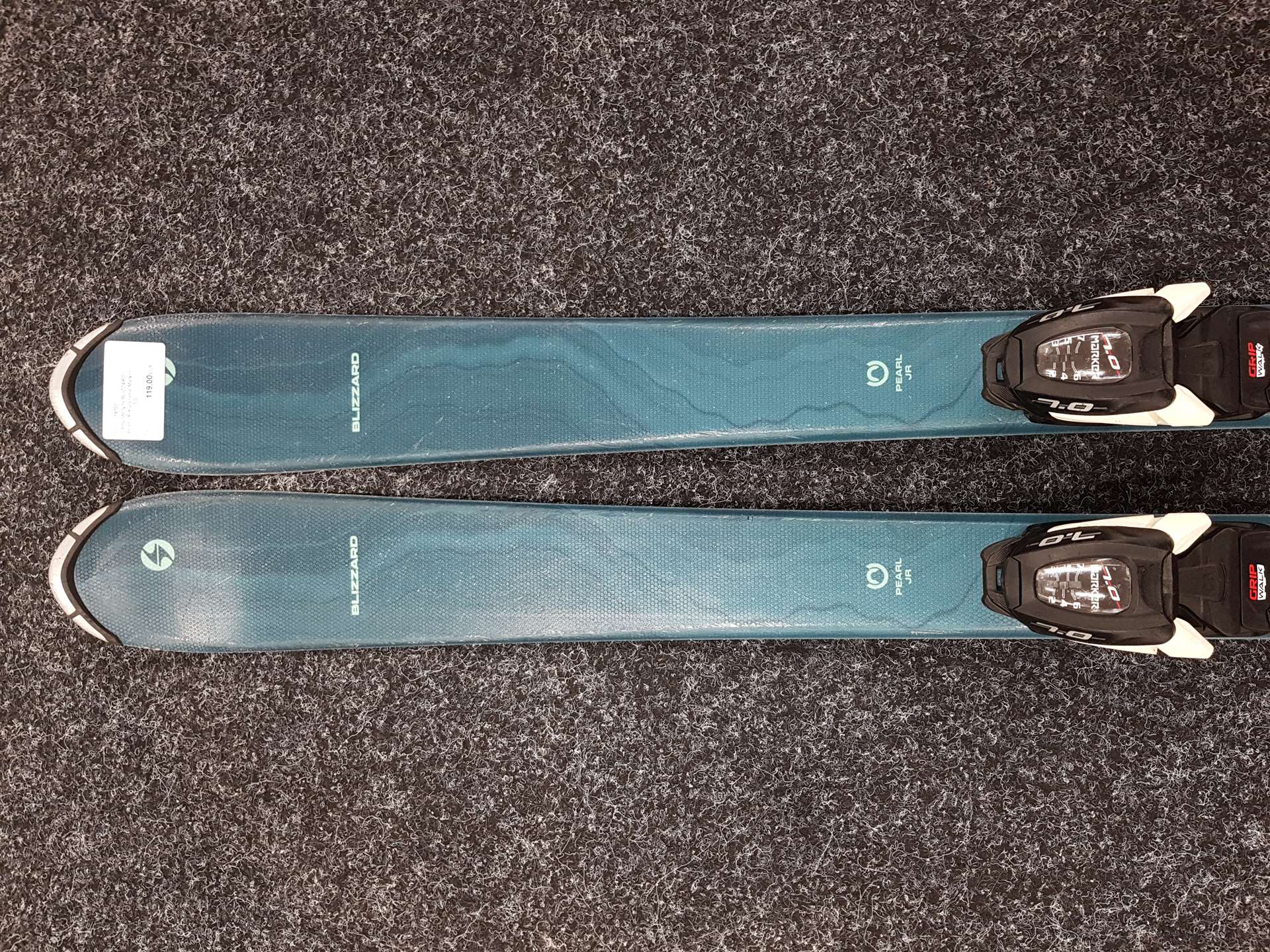 Sci BLIZZARD Pearl JR usati + attacchi Marker 7.0