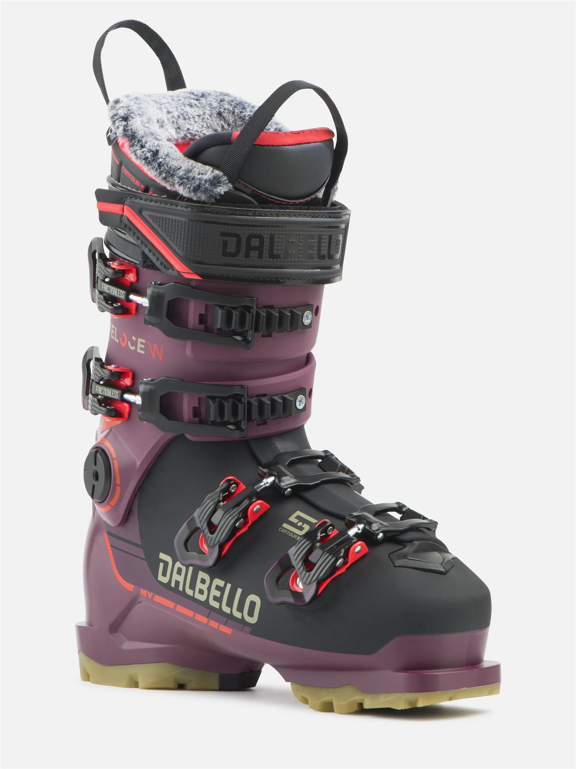 bocanci de schi Dalbello VELOCE 95 MV W berry/black