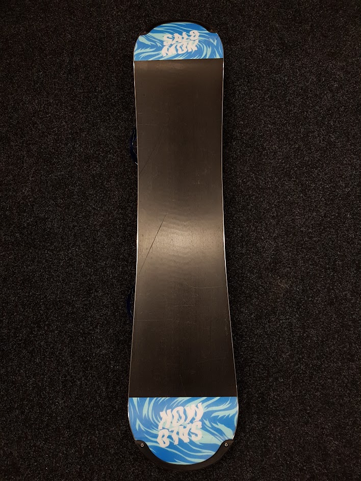 Snowboard SALOMON Liberty d'occasion + fixations Burton taille S/M