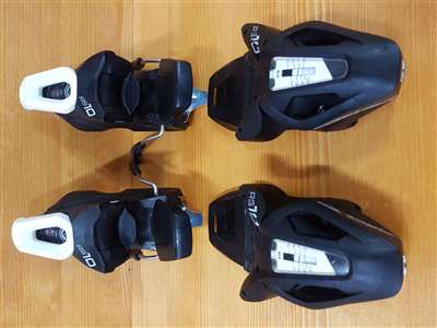 Použité vázání Fischer RS 10 (DIN10)