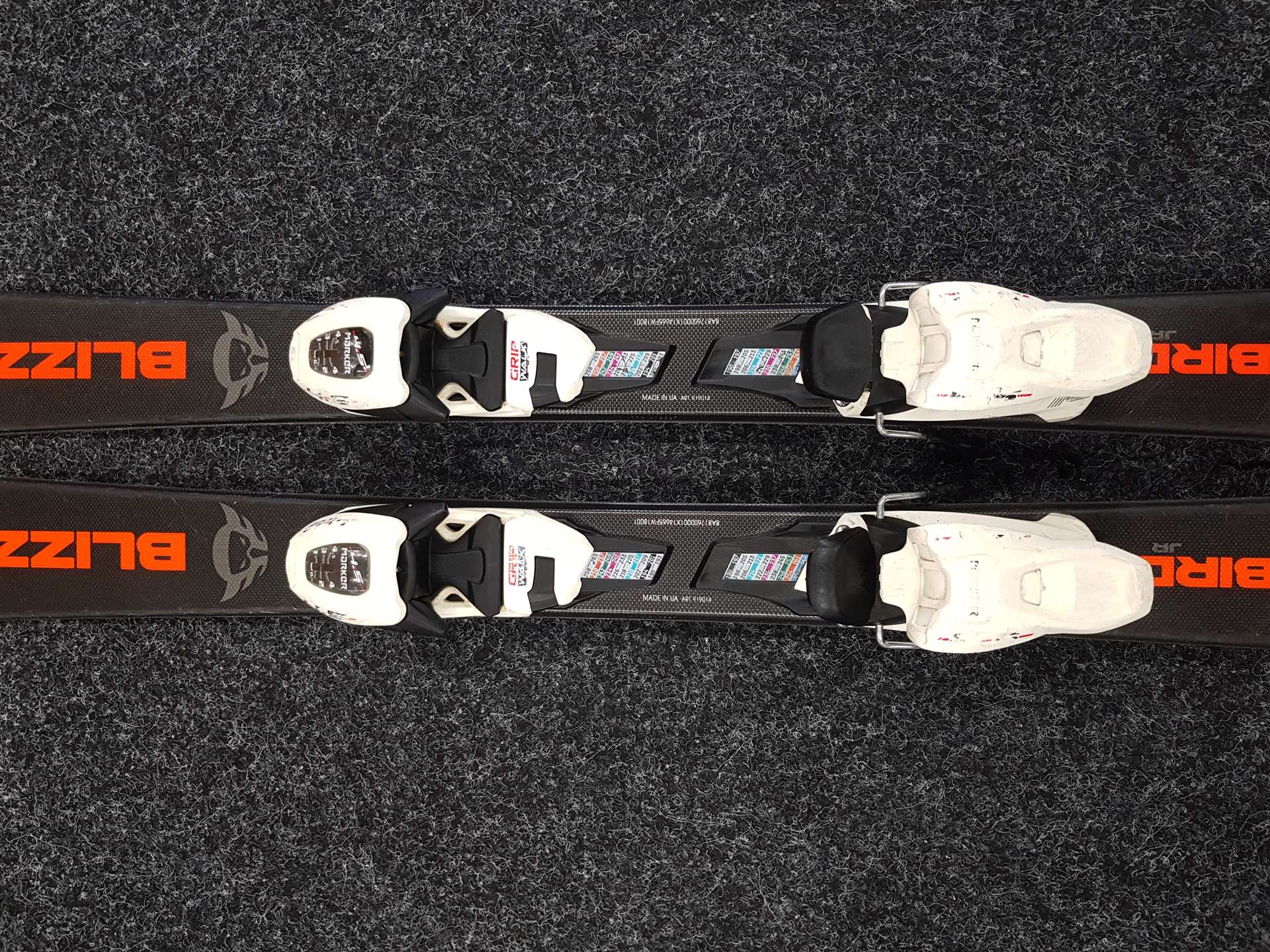 Gebrauchte Kinderski BLIZZARD FIREBIRD JR + Bindungen Marker 4.5