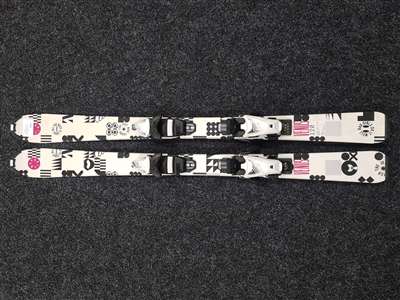 Použité dětské lyže SPORTEN Venus + vázání Tyrolia 4.5