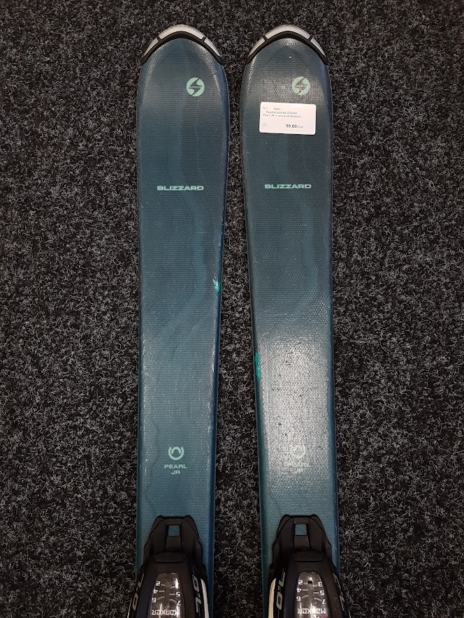 Sci BLIZZARD Pearl JR usati + attacchi Marker7