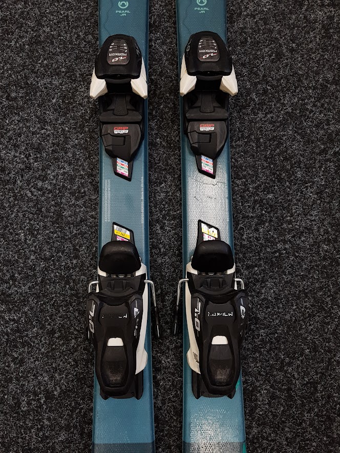 Sci BLIZZARD Pearl JR usati + attacchi Marker7