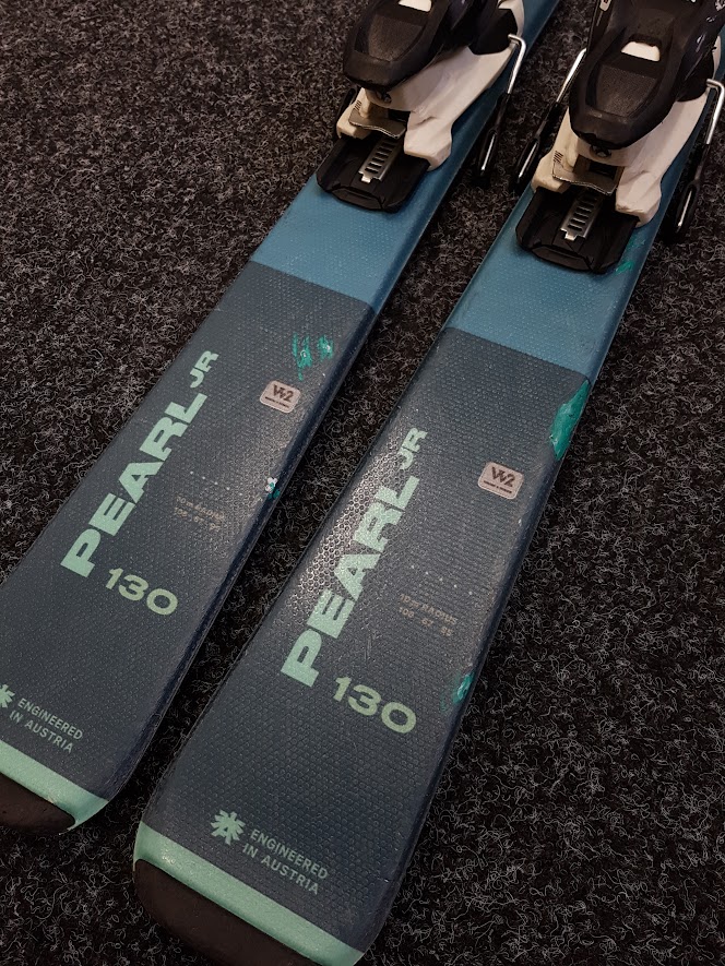 Sci BLIZZARD Pearl JR usati + attacchi Marker7