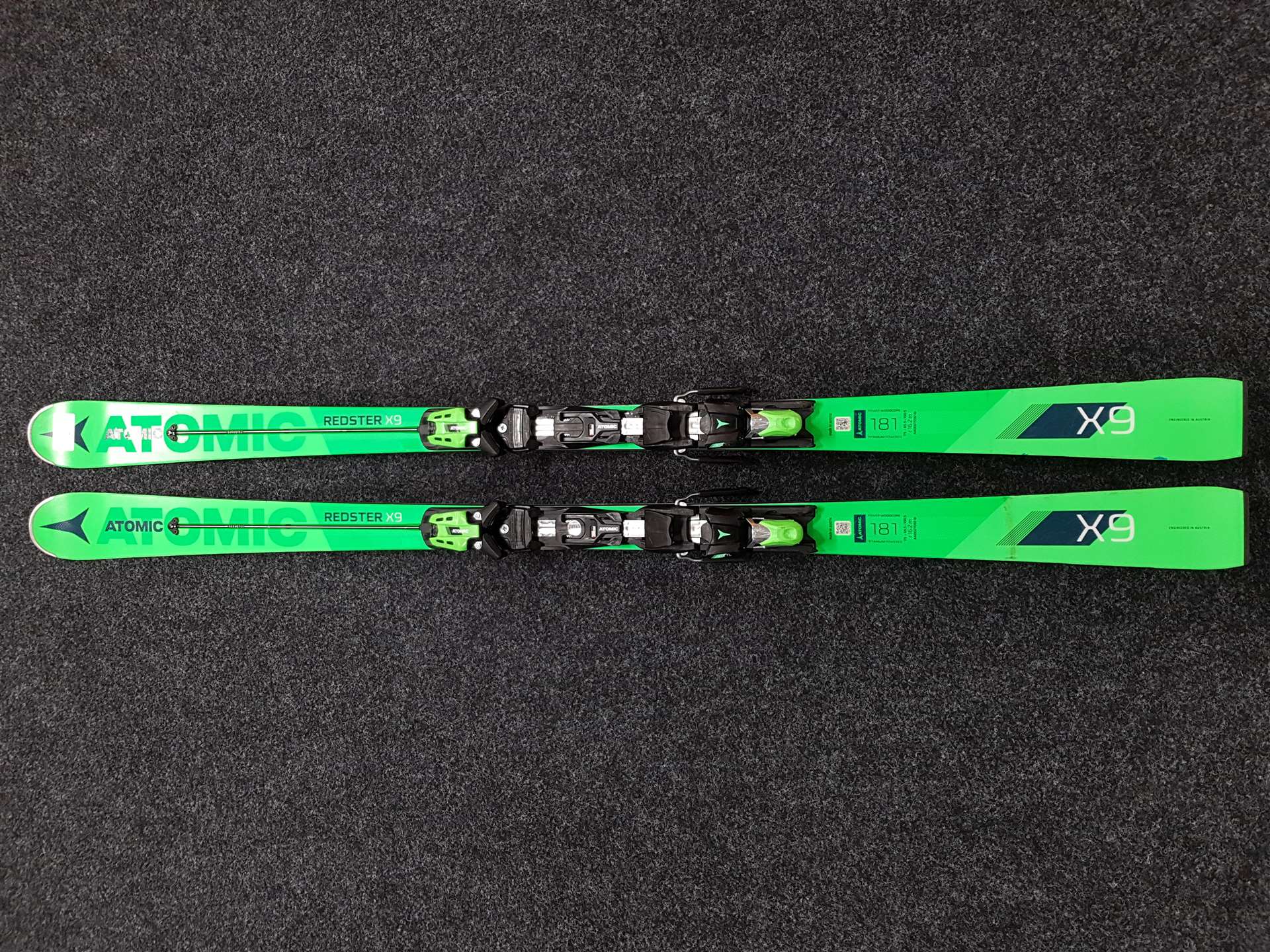 Použité lyže ATOMIC Redster X9 Ti + vázání Atomic X 12 TL