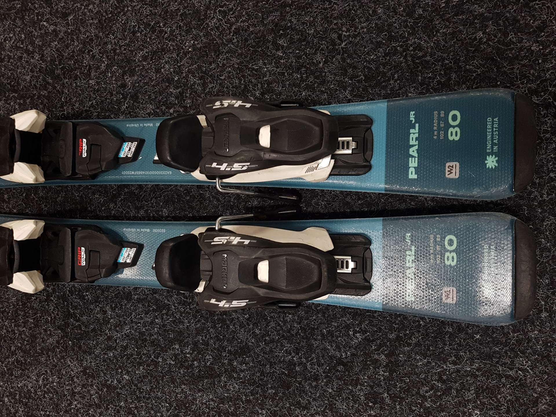 Sci da sci usati per bambini BLIZZARD Pearl JR + attacchi Marker 4.5