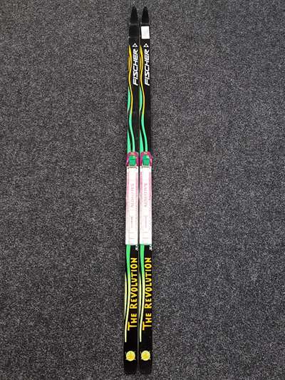 Gebrauchte Fischer Fischer The Revolution Langlaufski + Salomon SNS Bindungen