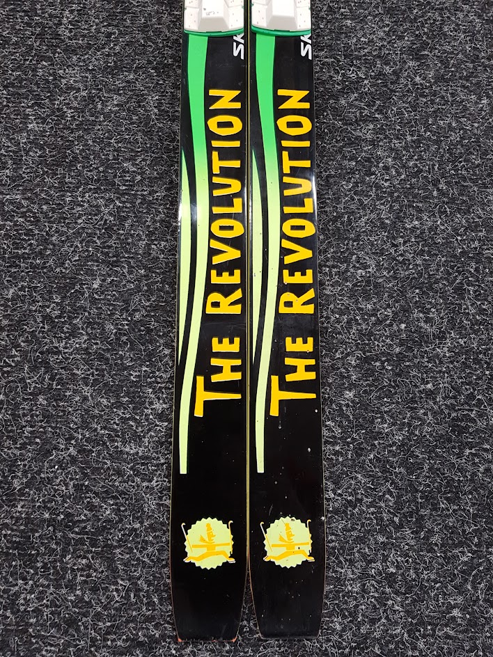 Gebrauchte Fischer Fischer The Revolution Langlaufski + Salomon SNS Bindungen