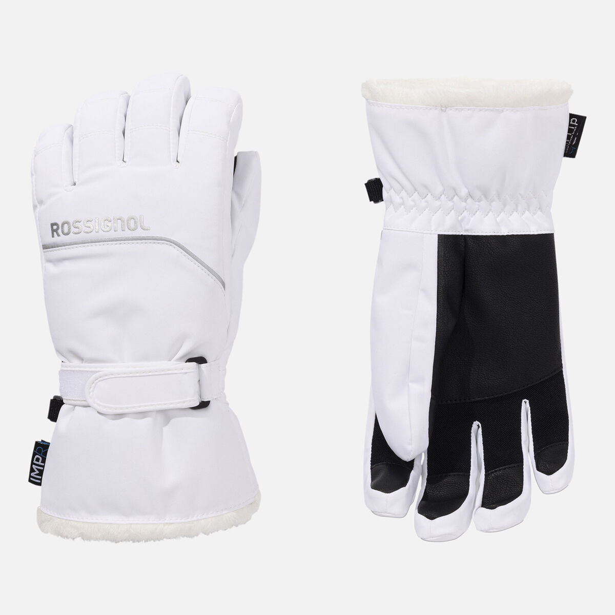 lyžařské rukavice Rossignol W NOVA IMPR G iTip-WHITE