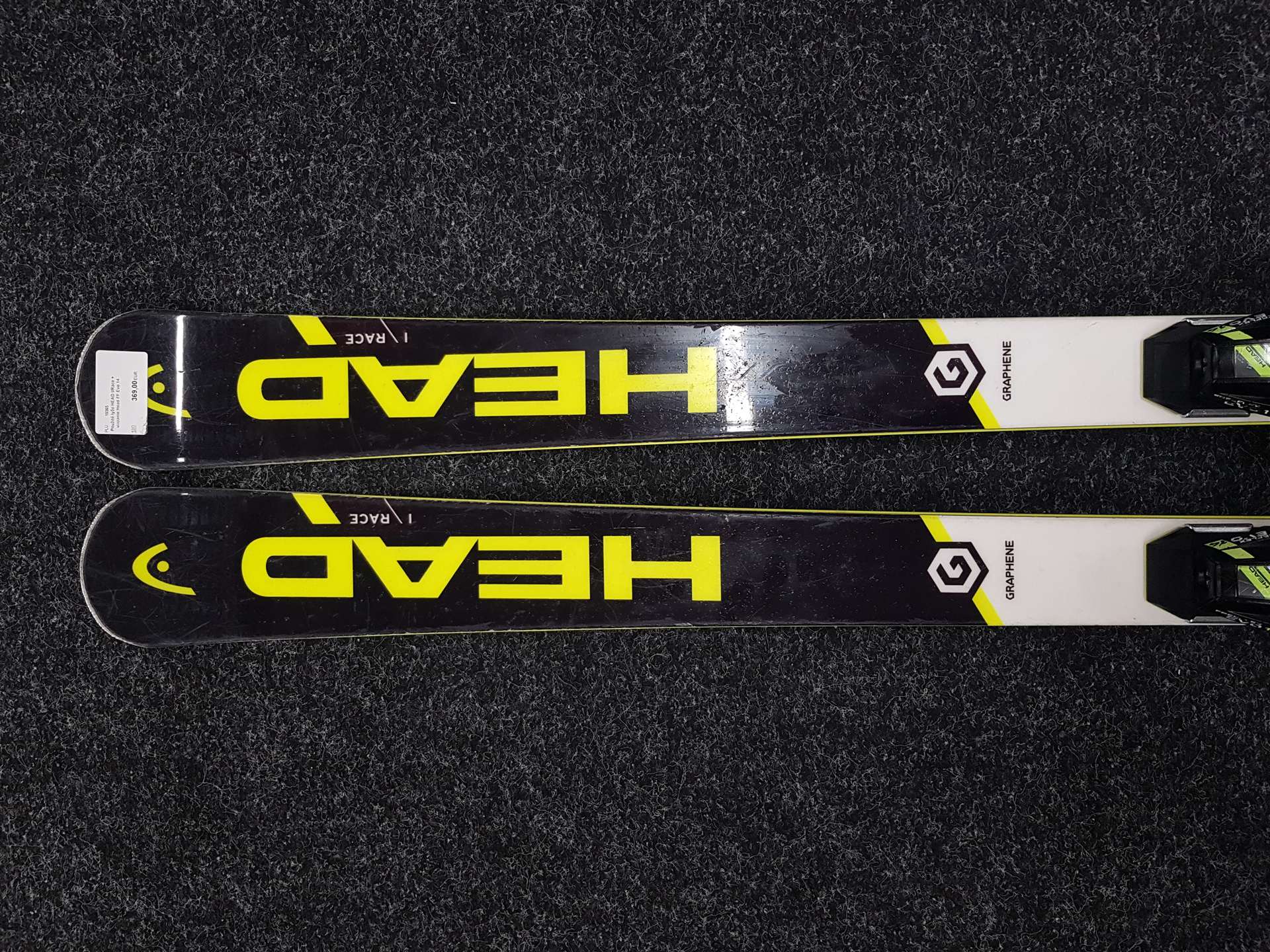 Schiuri HEAD I/Race folosite + legături Head FF Evo 14