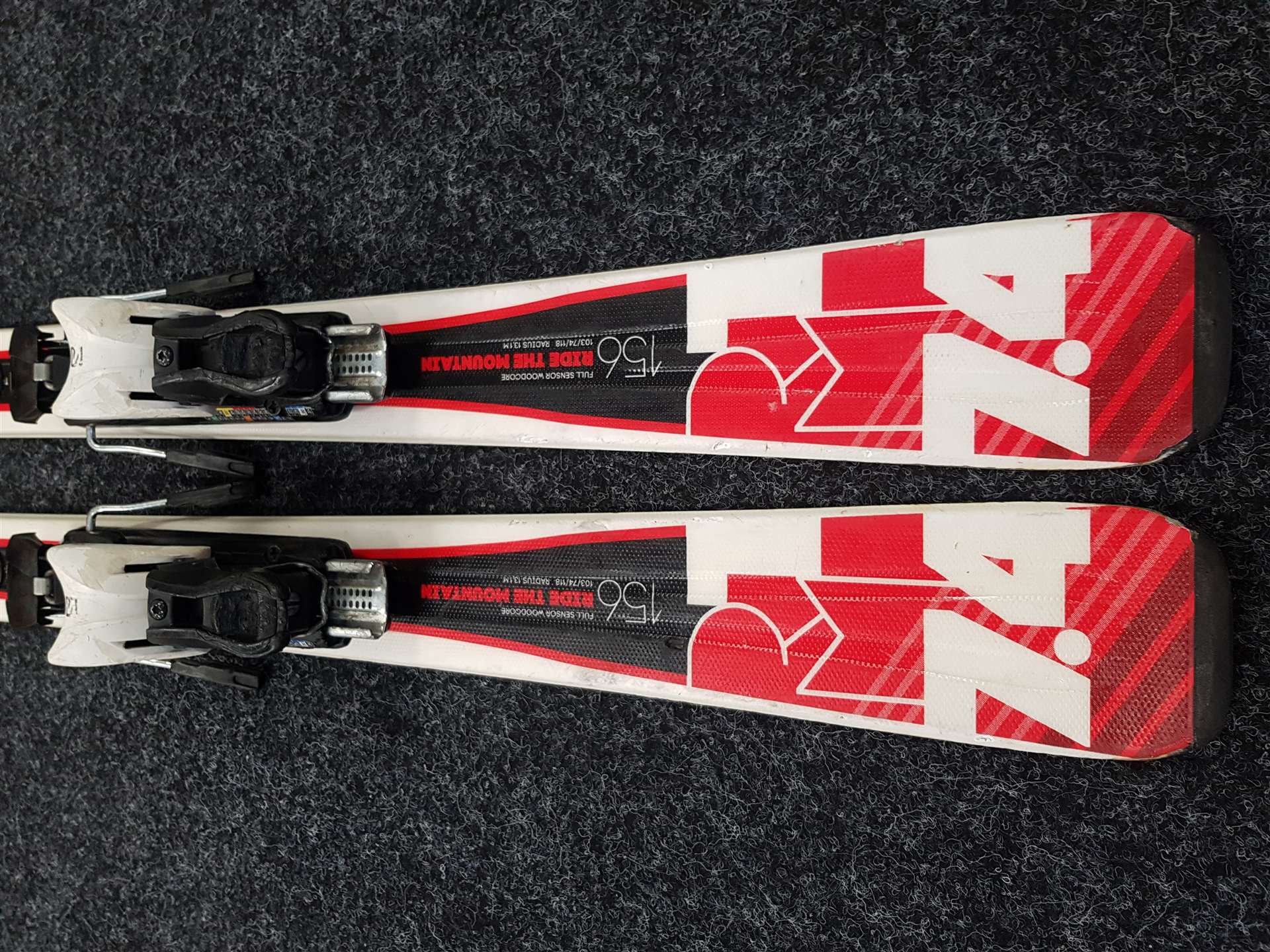 Použité lyže VOLKL RTM 7.4 + viazanie Salomon 10