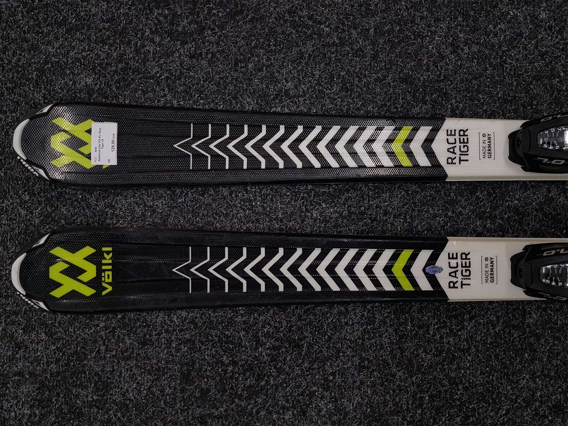 Bazárové lyže VOLKL Race Tiger 16