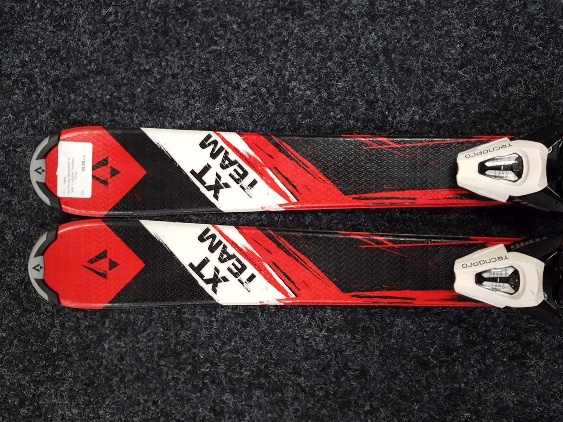 Použité lyže TECNOPRO XT Team  + viazanie Tecnopro TC 4,5