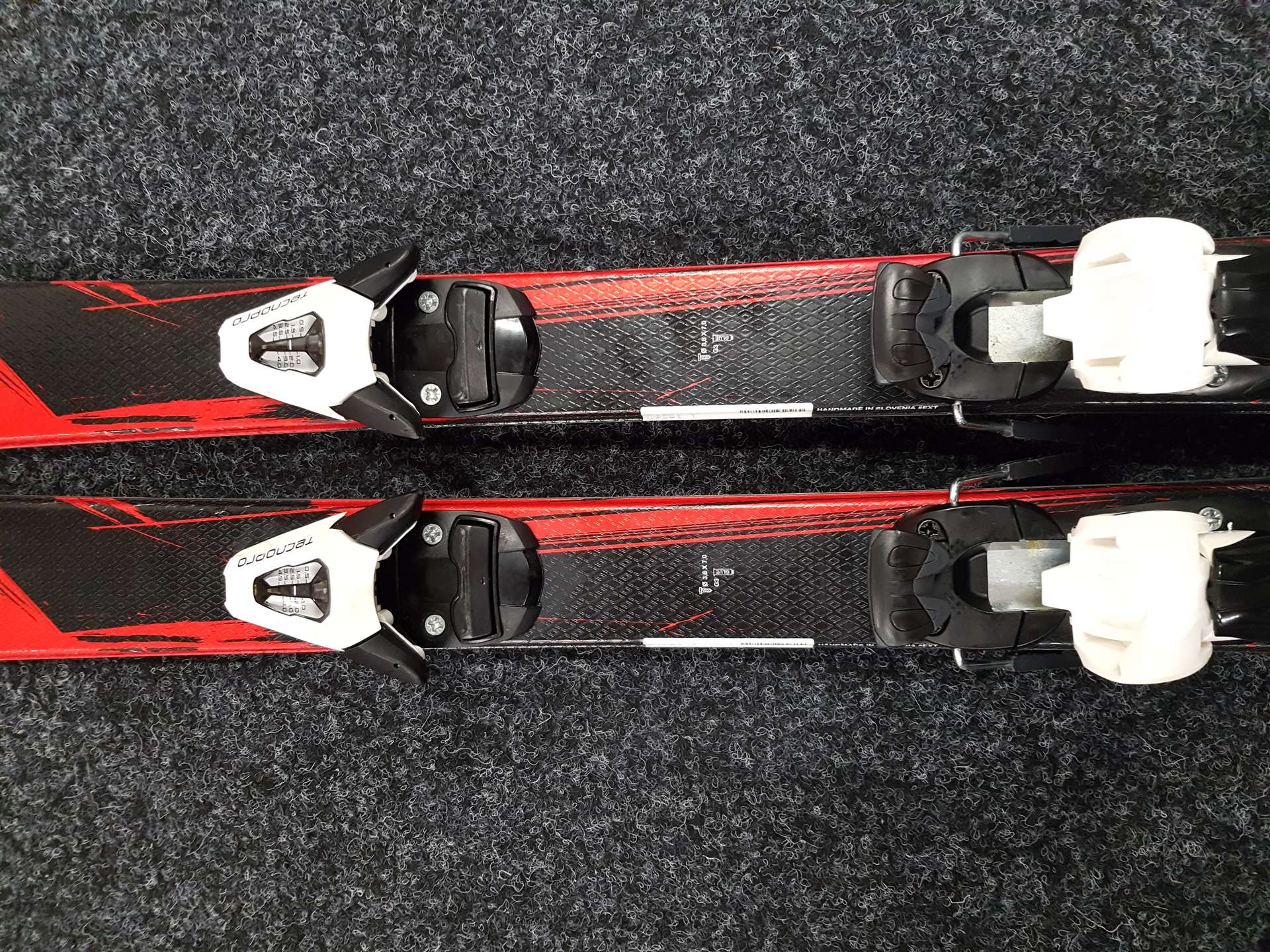 Použité lyže TECNOPRO XT Team  + viazanie Tecnopro TC 4,5