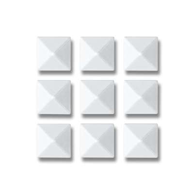 snowboard grip Gravity Pyramid Studs white