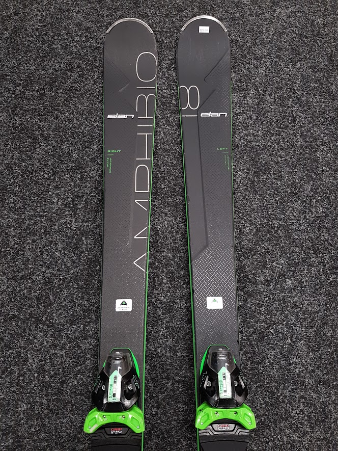 Narty bazarowe Elan AMPHIBIO 18 TI2 FX + EMX 12