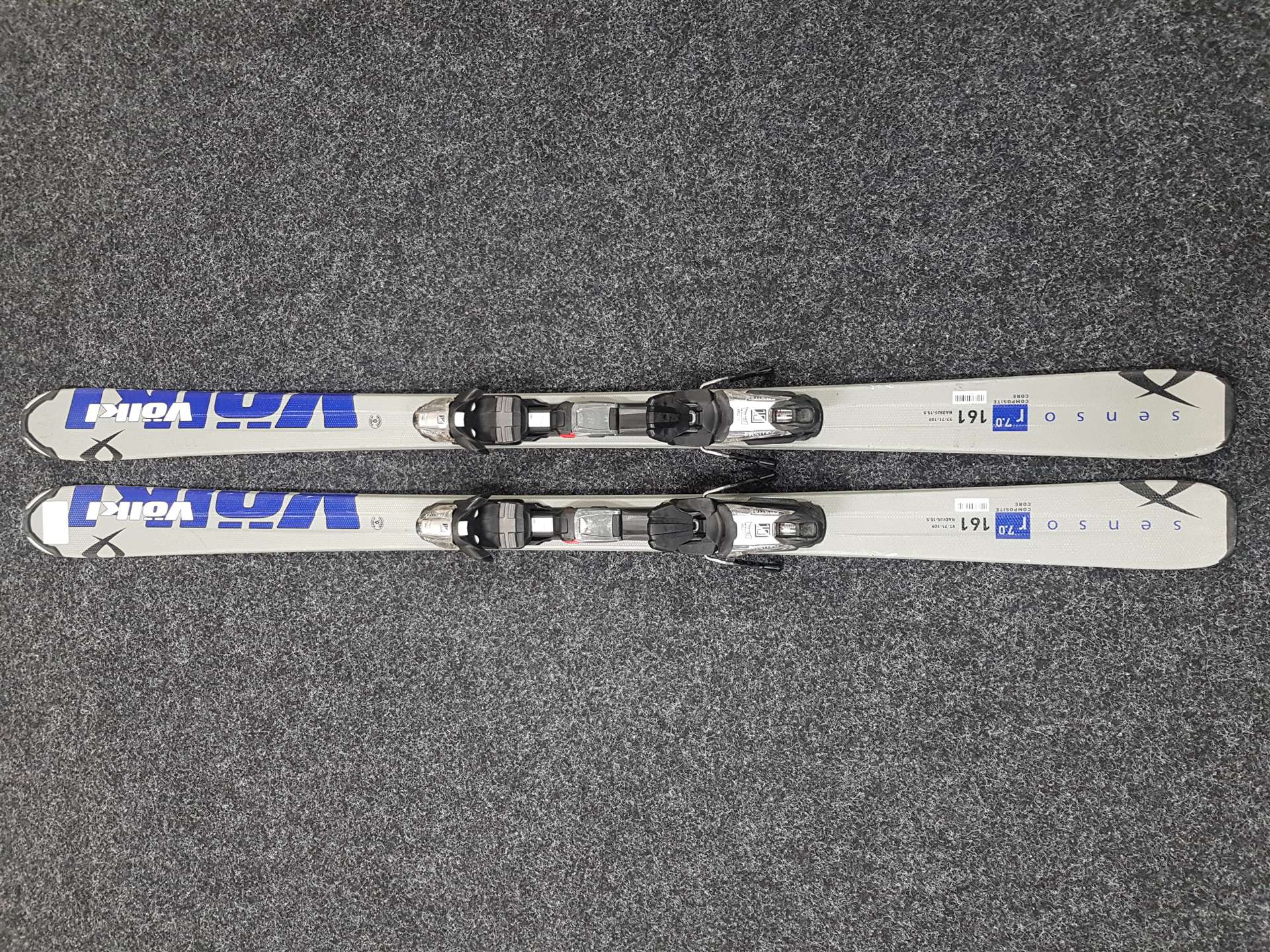 Sci VOLKL Sensor 7.0 usati + attacchi Marker Fastrek 10