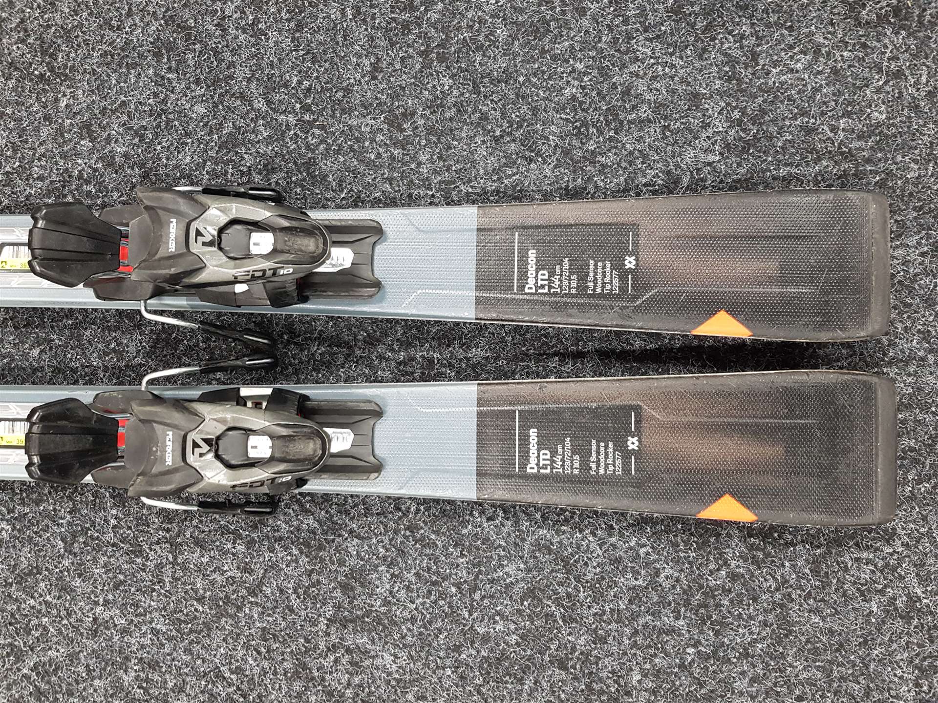 Použité lyže VOLKL Deacon LTD + viazanie Marker 10
