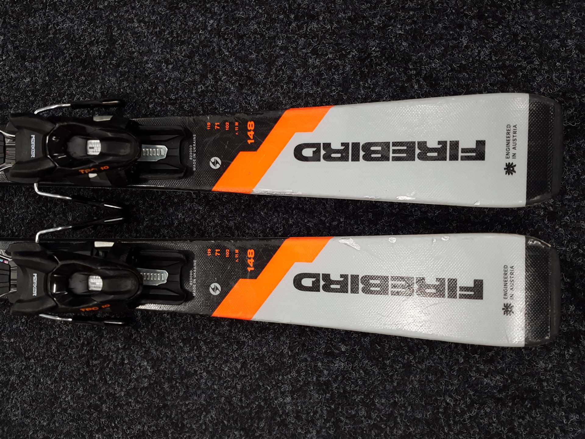 Używane narty BLIZZARD Firebird RC CA + wiązania Marker TPC 10