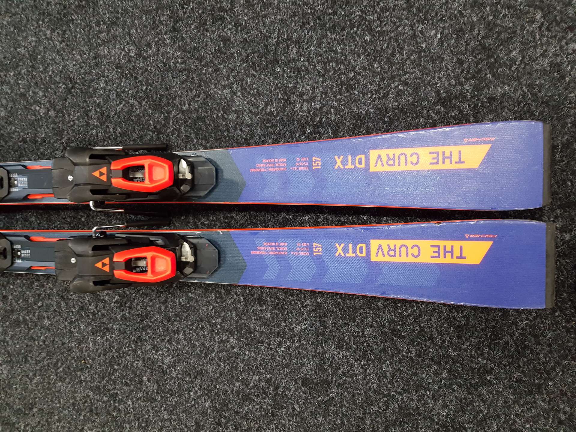 Použité lyže FISCHER The Curv DTX + vázání Fischer RSX 12