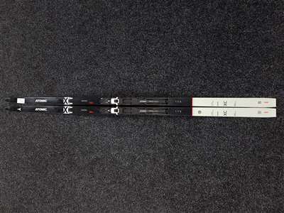 Esquís de fondo Atomic Savor XC SKIN usados + fijaciones NNN Prolink