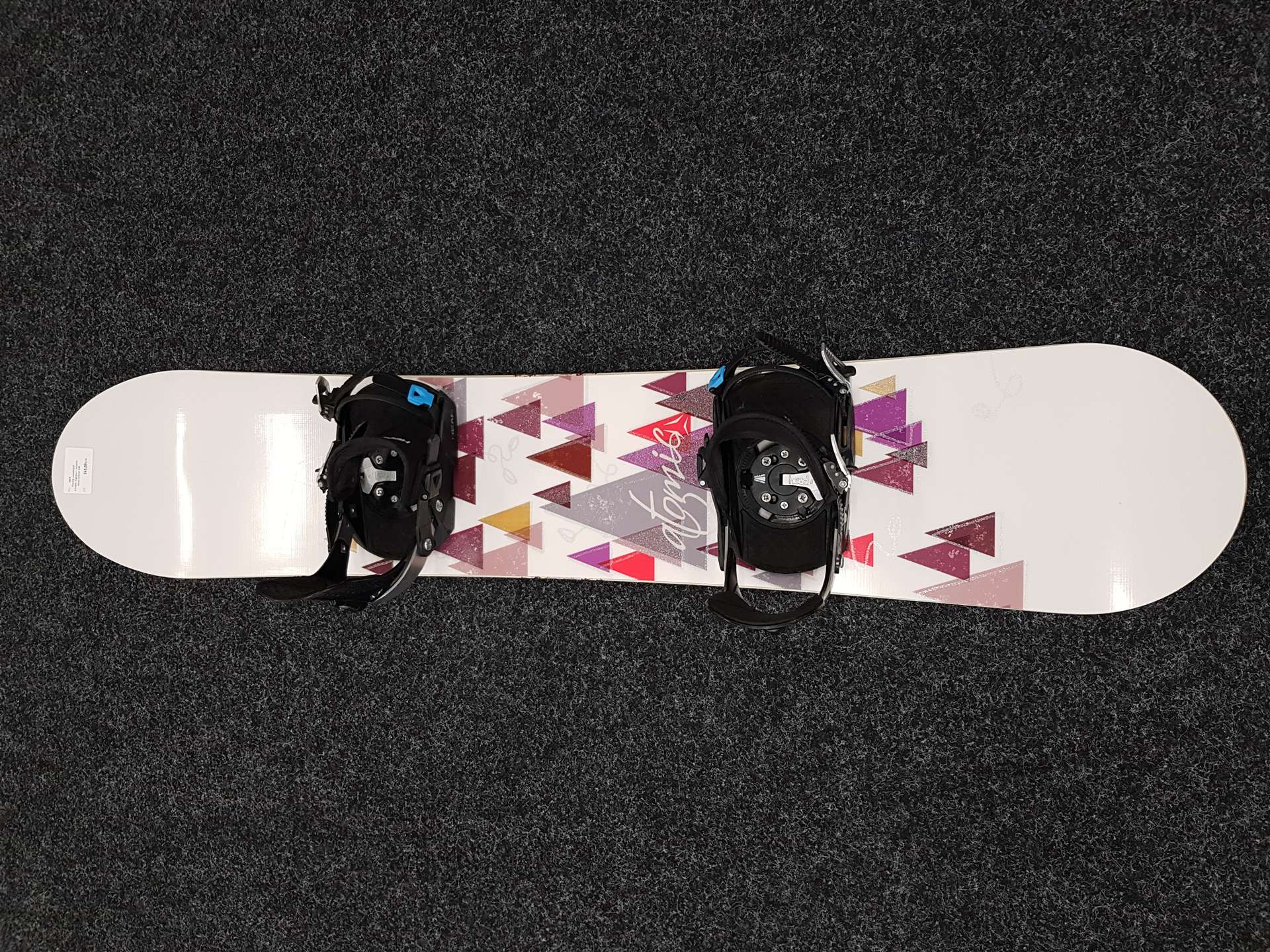 Gebrauchtes ATOMIC Eighties Snowboard + Head Bindungen Größe S/M