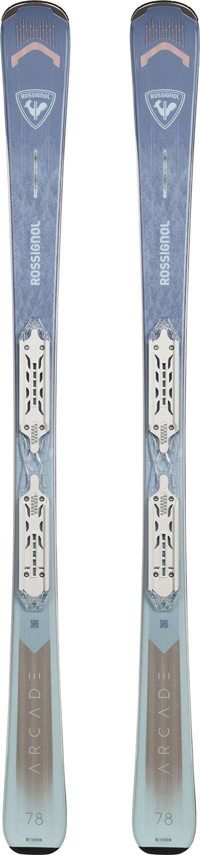 Esquís Rossignol ARCADE W 78 XPRESS + XPRESS W 10 GW B83 WHT+SPARKLE