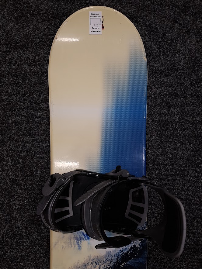 Bazárový snowboard Wave + viazanie Factory veľkosť M/L