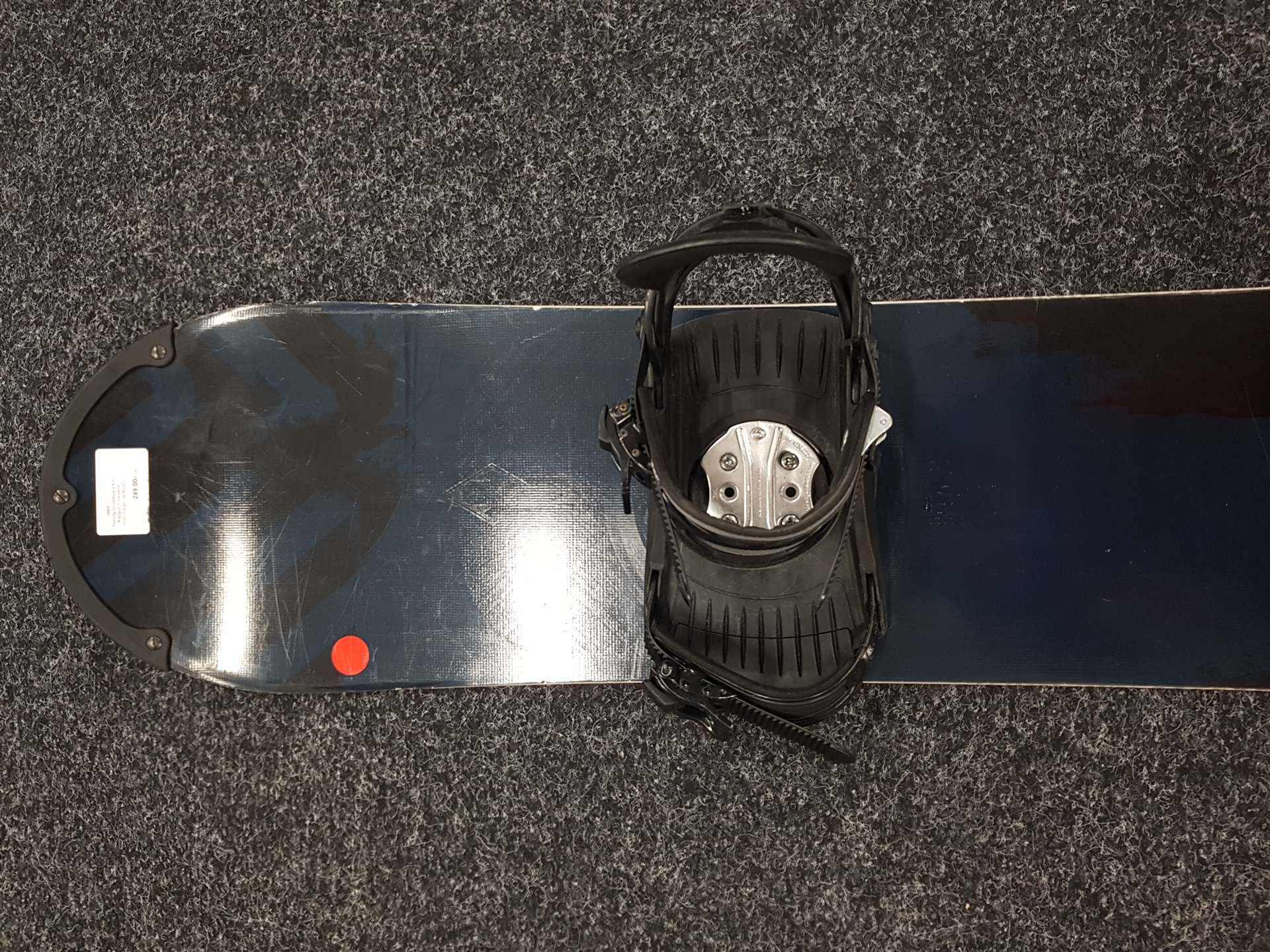 Snowboard K2 Raygun usato + attacchi Intercharger taglia L