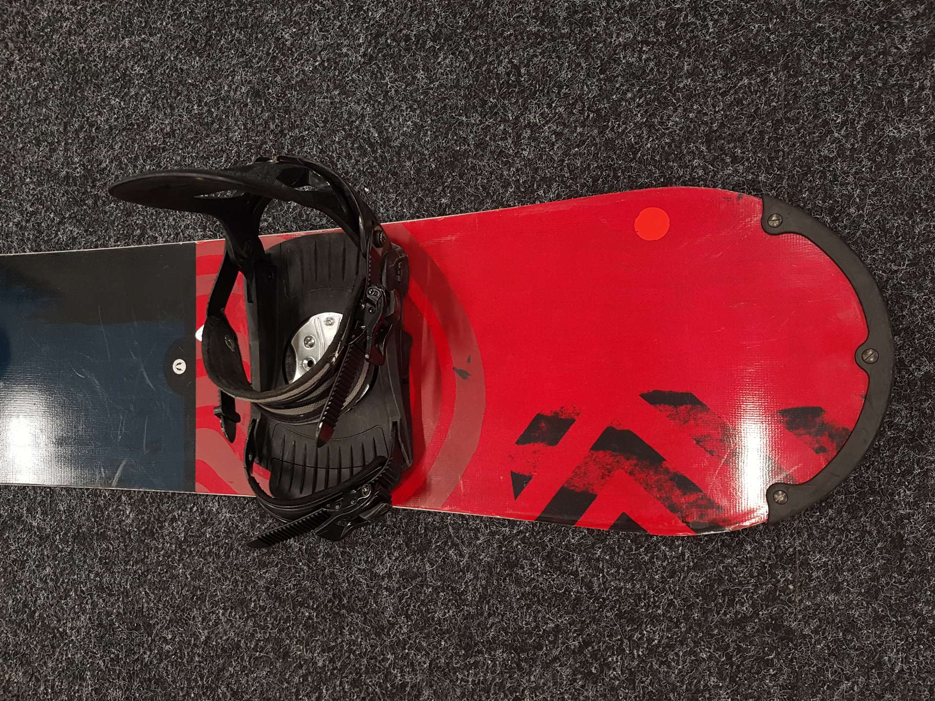 Snowboard K2 Raygun usato + attacchi Intercharger taglia L