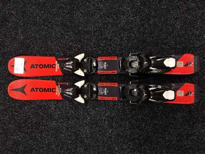 Použité dětské lyže ATOMIC J2 + vázání Atomic C5