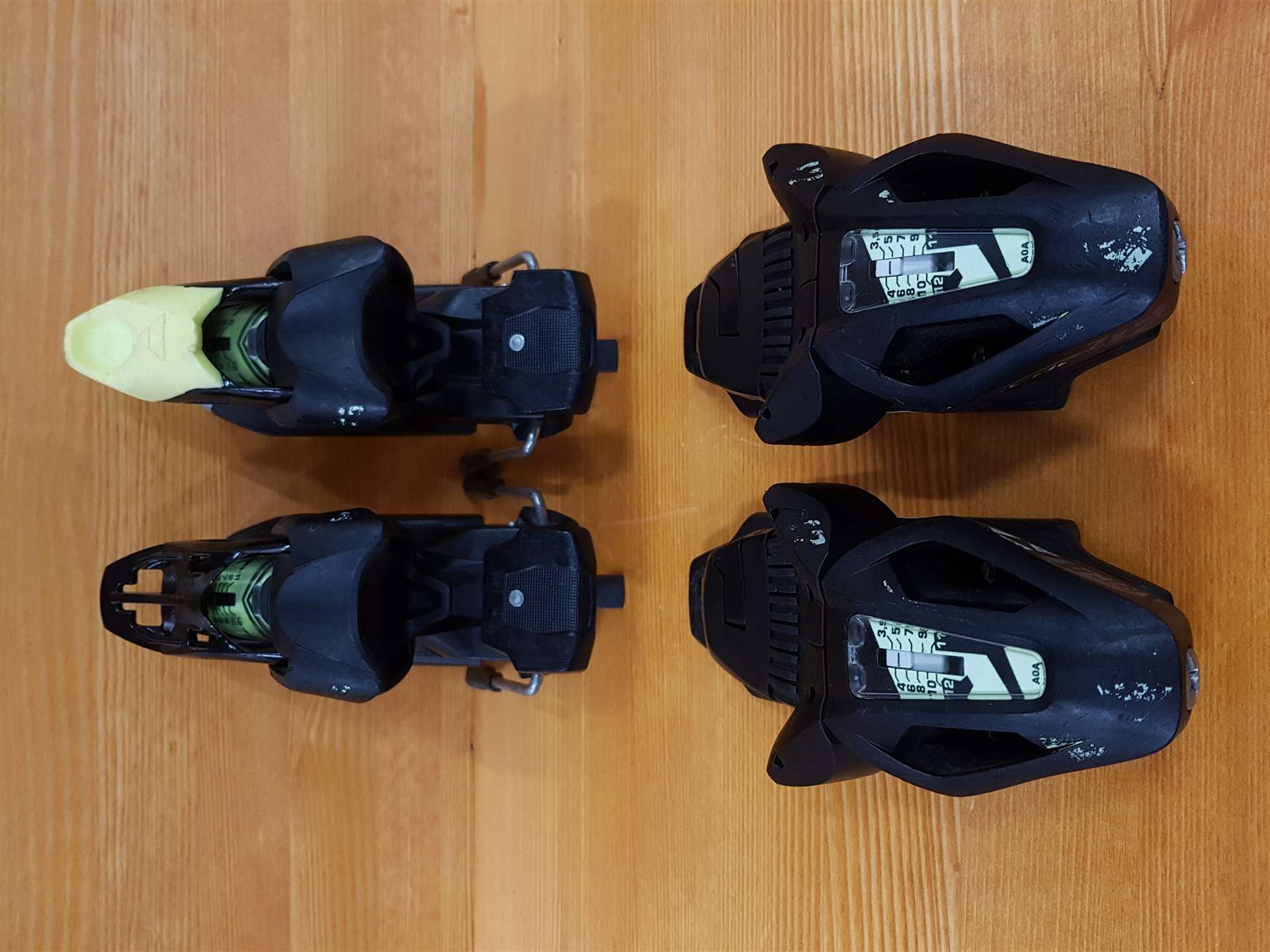 Použité viazanie Fischer Z12 (12 DIN)