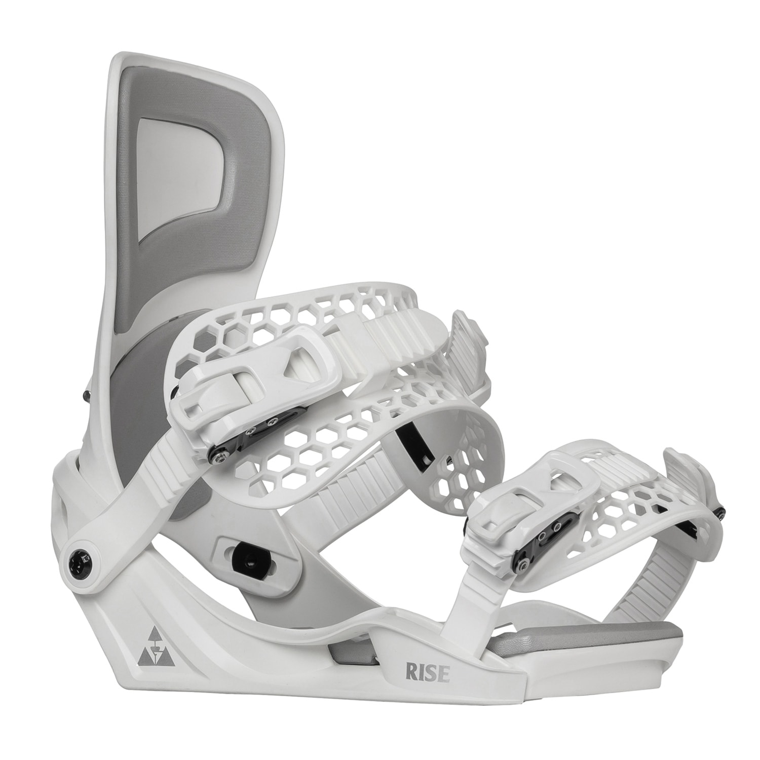 fixations de snowboard Gravity RISE WHITE