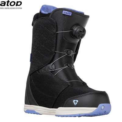 Bottes de snowboard Gravity AURA Atop Noir/Lavande