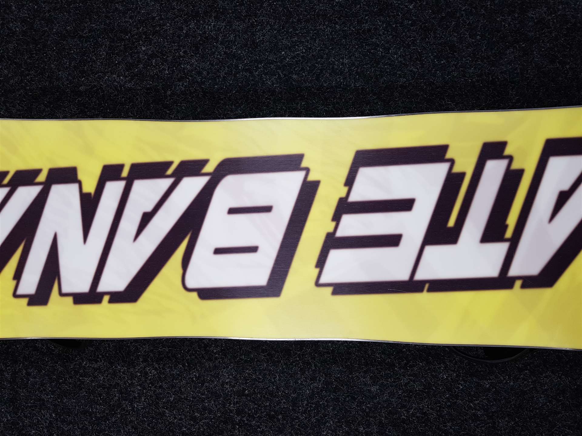 Snowboard d'occasion LIB TECH SKATE BANANA + fixations GNU Freedom taille L