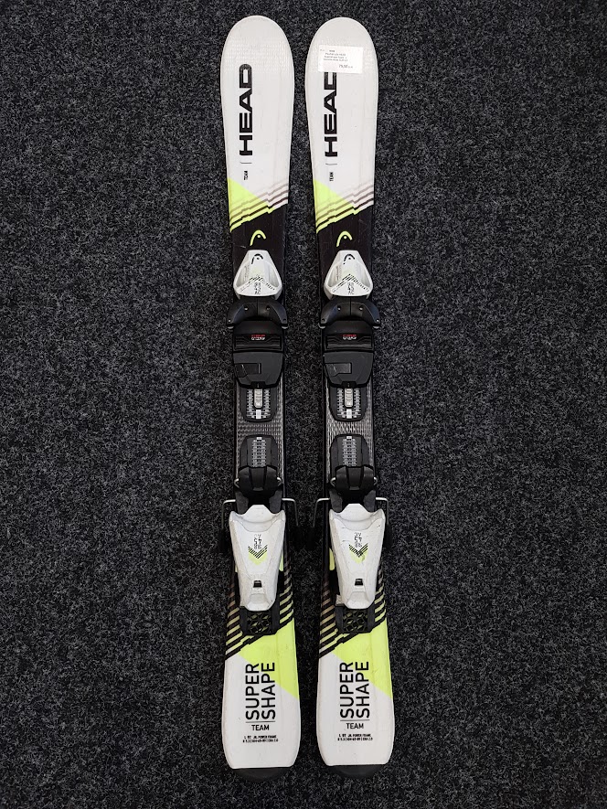 Gebrauchte HEAD Supershape Team Ski + Head SLR 4.5 Bindungen