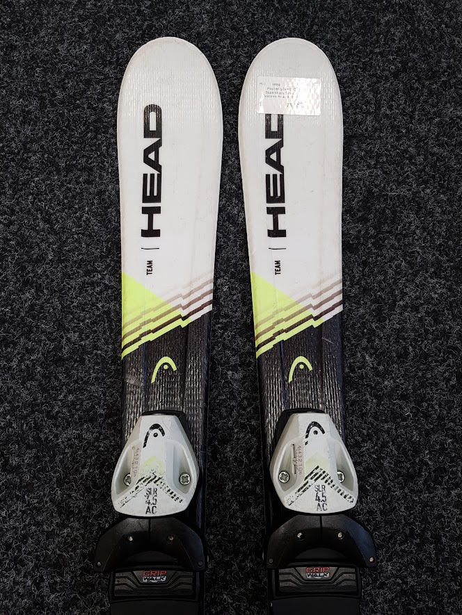 Gebrauchte HEAD Supershape Team Ski + Head SLR 4.5 Bindungen