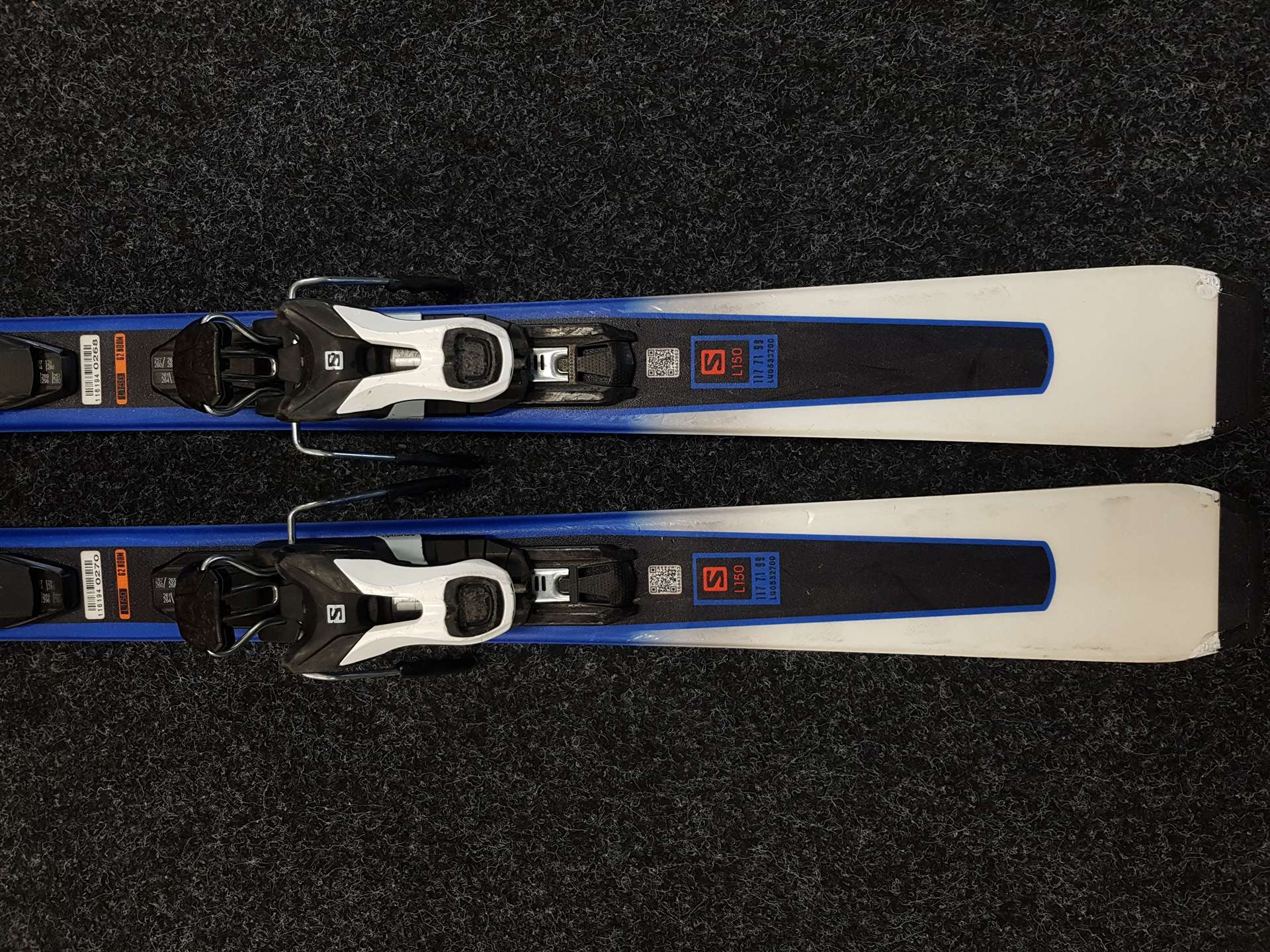 Skis SALOMON XDR FOCUS d'occasion + fixations Salomon LITHIUM 10